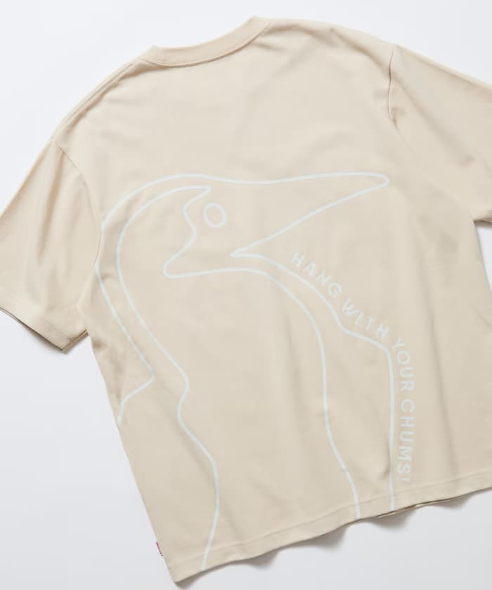 CHUMS×FREAK'S STORE 別注 大款布比鳥背印花 圓領T恤 【限定展開】