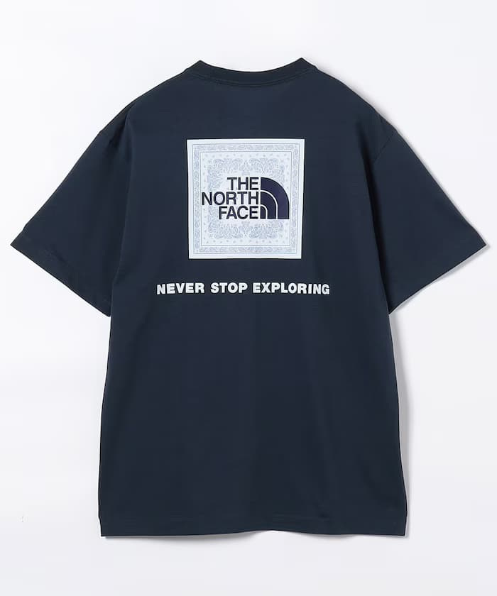 短版袖帶紋方形LOGO T恤（男款）【限定展開】