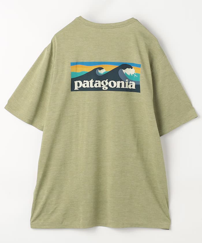 男款 Capilene Cool 日常 T 恤（Board Shorts Logo）【限定展開】