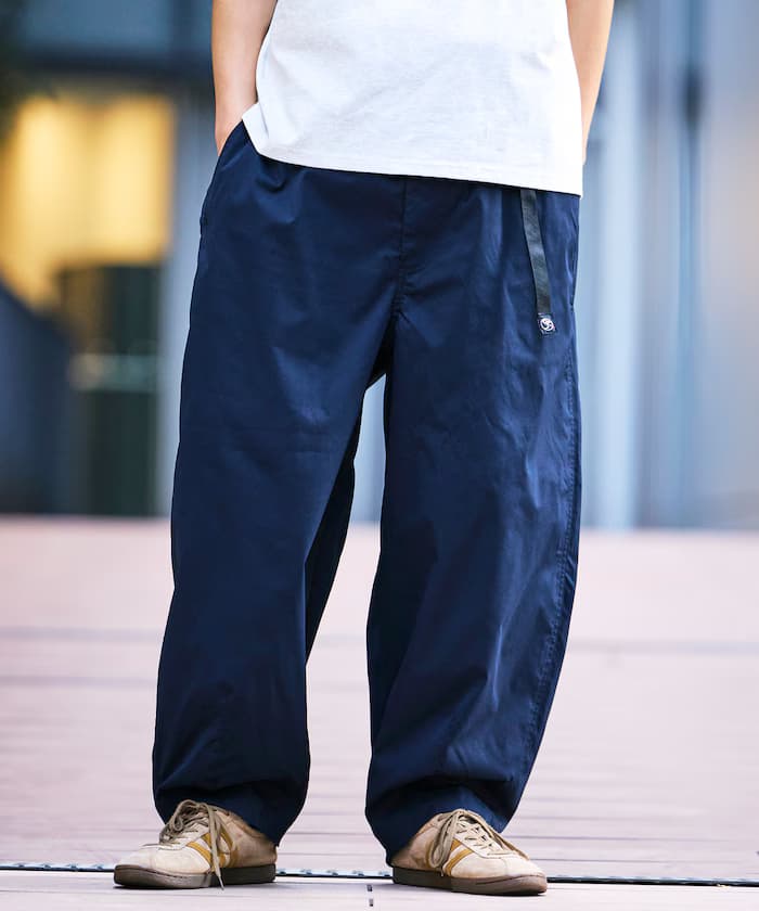 Easy Care Fabric 寬版登山褲/吸水速乾/UVカット 【限定展開】