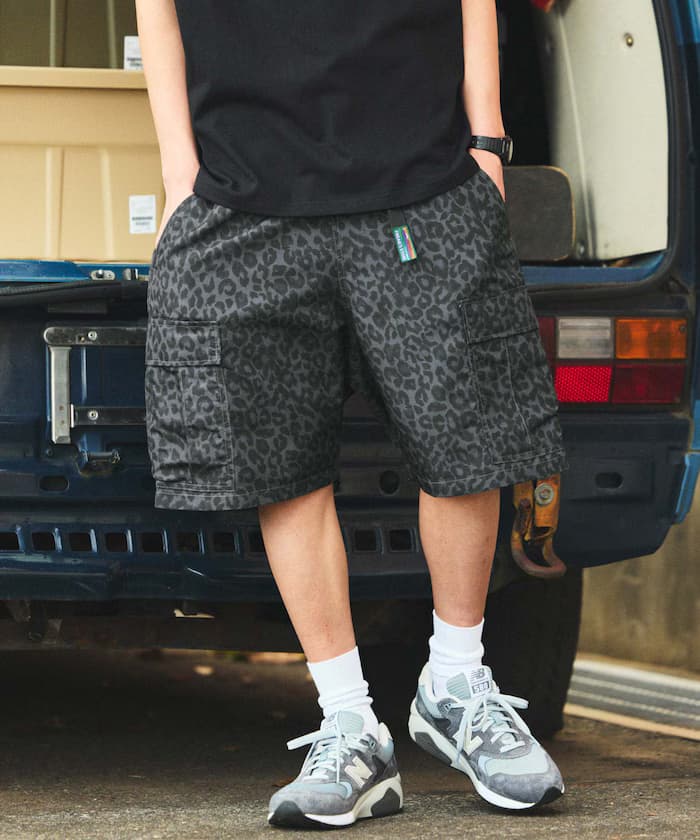 尼龍攀登工裝短褲 【限定展開】