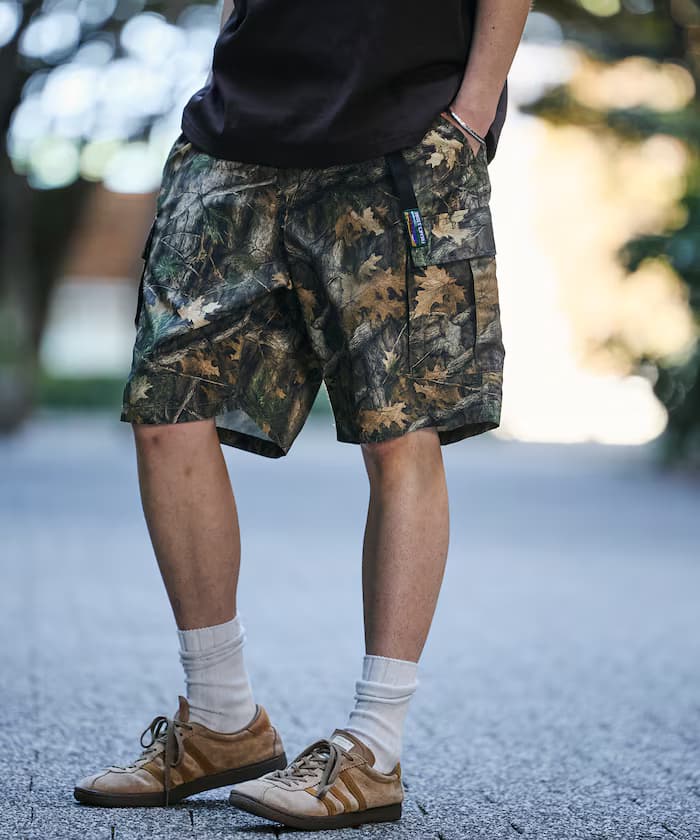 尼龍攀登工裝短褲 【限定展開】