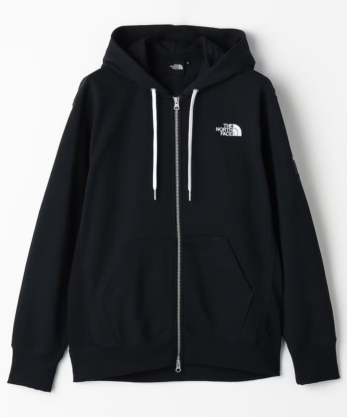 THE NORTH FACE 方形標誌全拉鍊帽T（中性款）【限定販售】