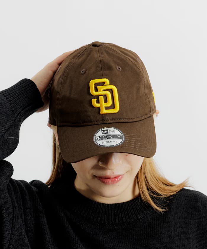 NEW ERA×FREAK'S STORE 別注 9FORTY Tonal Logo / 940 大聯盟刺繍標誌棒球帽 【限定展開】