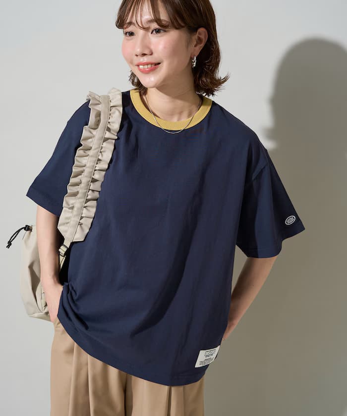 別注配色拼接T恤【限定展開】