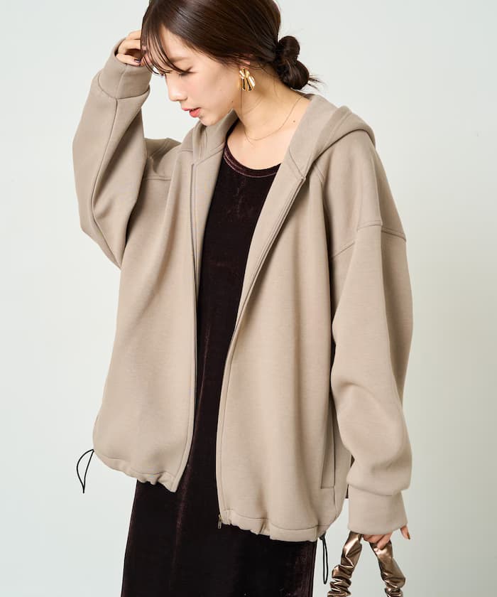 衛衣全拉鏈連帽衫【限定展開】