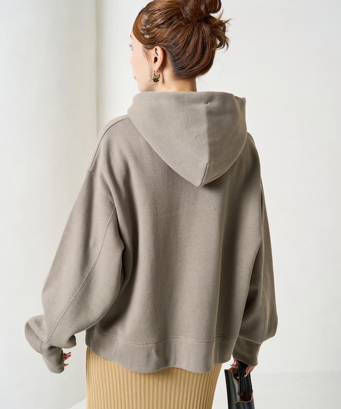 短版丈重磅連帽衫【限定展開】