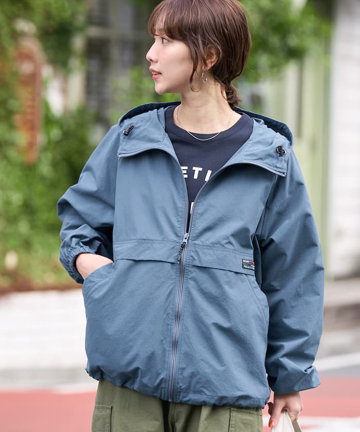 FREAK'S STORE OUTDOORS 撥水花粉防止山地連帽衫 (可收納)【限定展開】