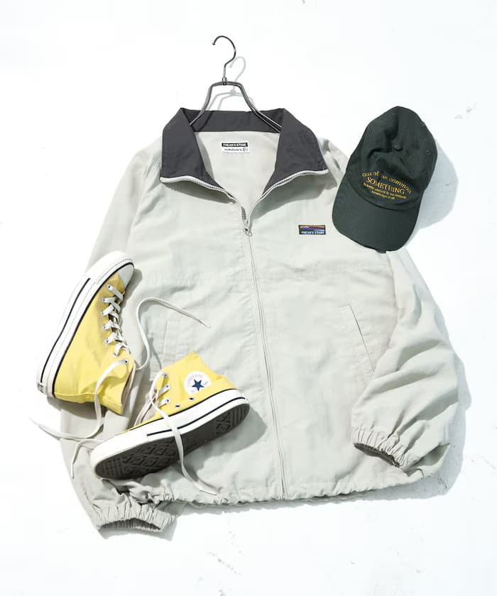 FREAK'S STORE OUTDOORS 配色立領夾克【限定展開】