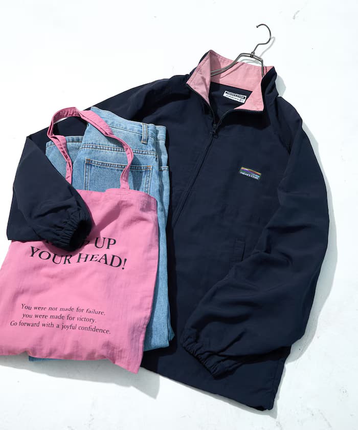 FREAK'S STORE OUTDOORS 配色立領夾克【限定展開】