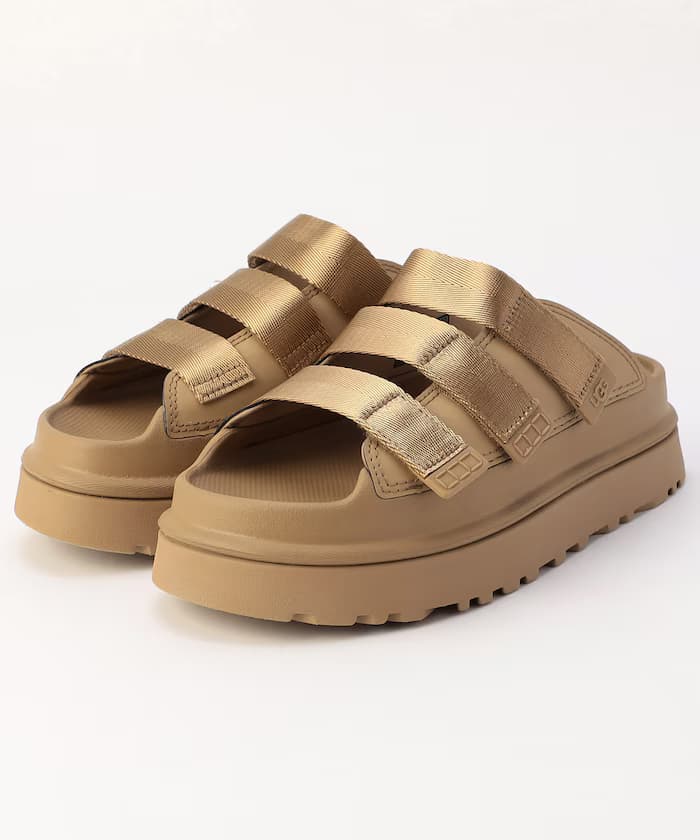 W GOLDENGLOW 厚底拖鞋【6～8尺寸展開】【限定販售】