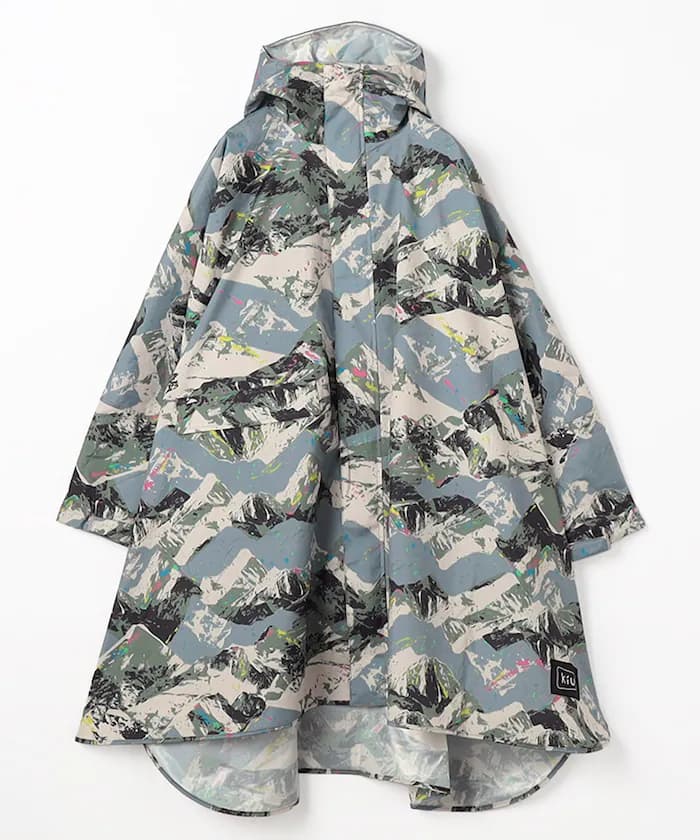 FUJIROCK KiU STNDRD 防水披風雨衣 K571