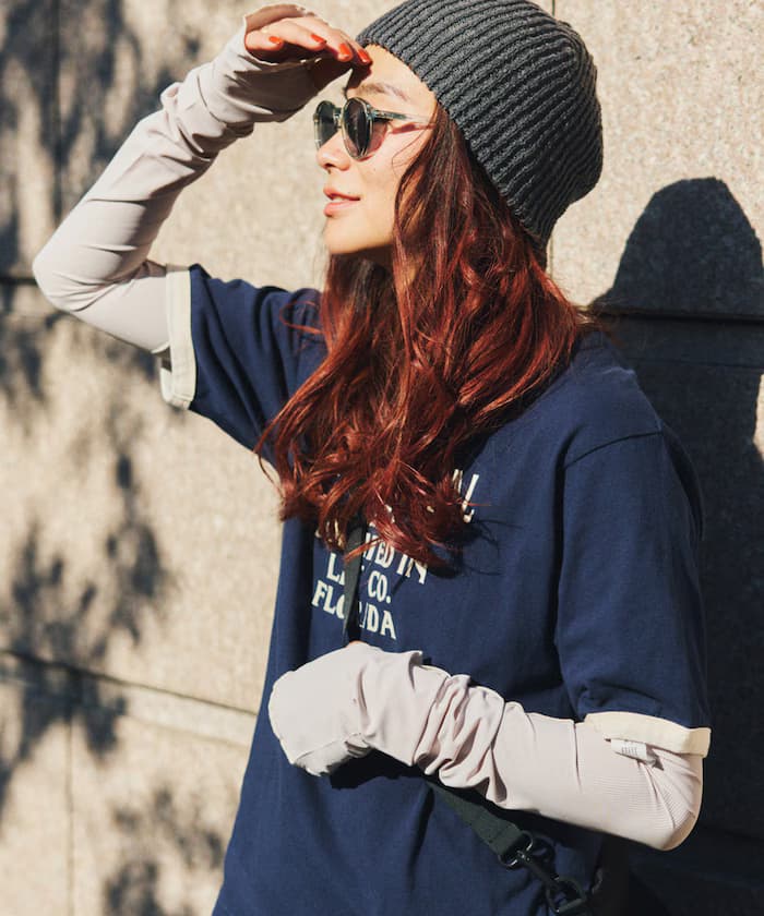 UVカット接触冷感アームカバー