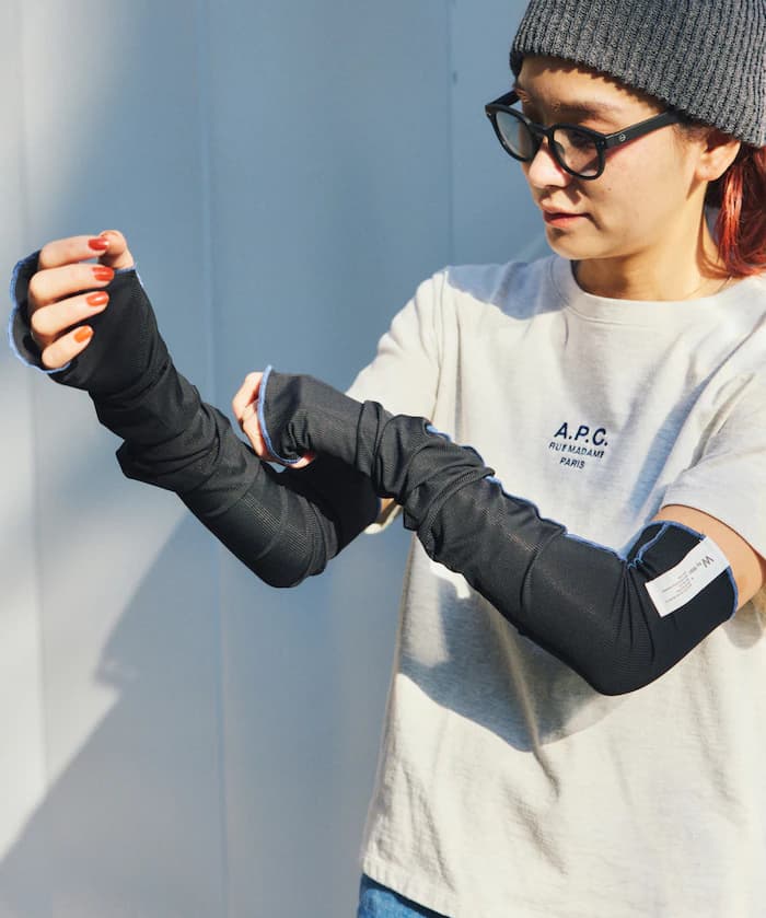 UVカット接触冷感アームカバー