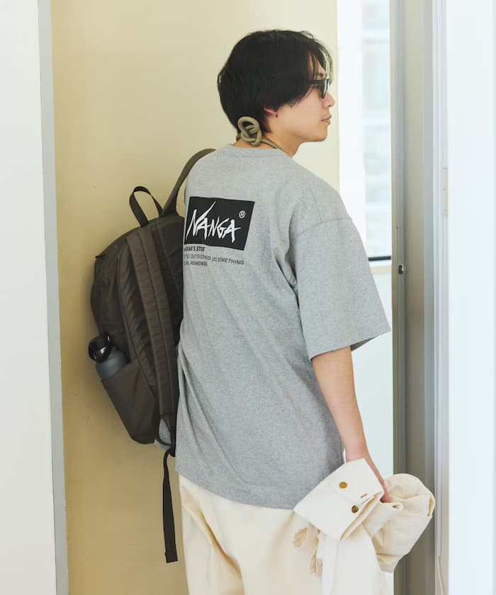 別注刺繡 ECO HYBRID LOGO TEE 生態混合 寬鬆版型標誌刺繡T恤