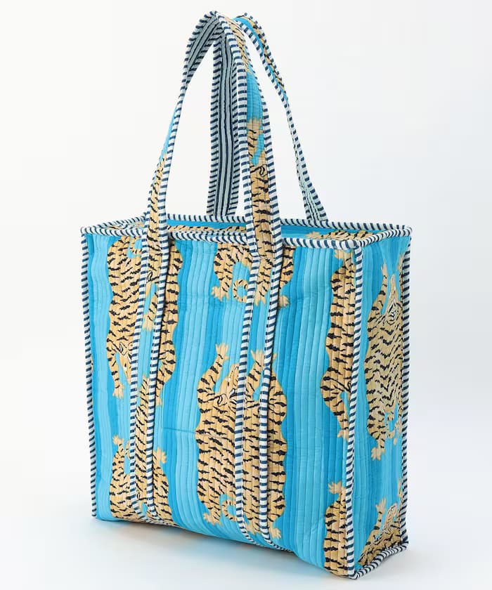 TIGER QUILT BAG 托特包