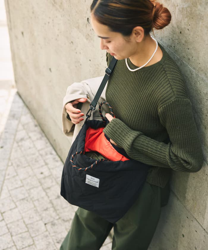 別注撥水PADDED托特包