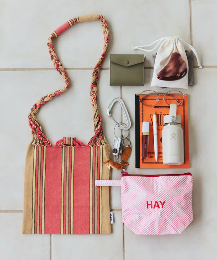 HAMMOCK SACOCHE 條紋斜揹包