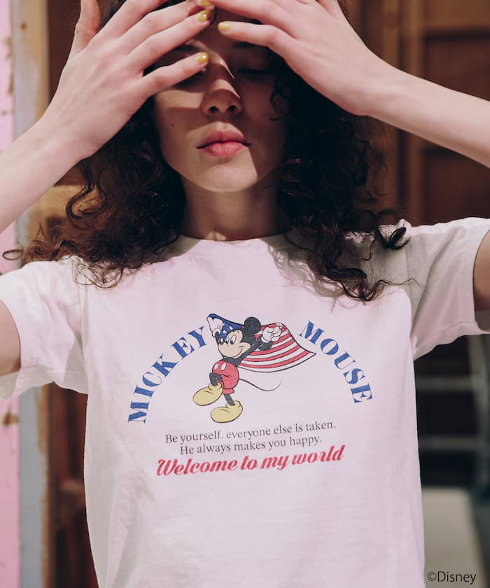 【MICKEY/ミッキー】經典迪士尼迷你T恤