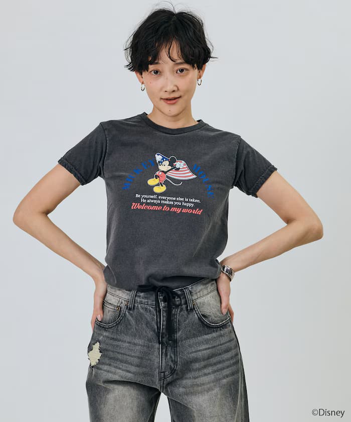 【MICKEY/ミッキー】經典迪士尼迷你T恤