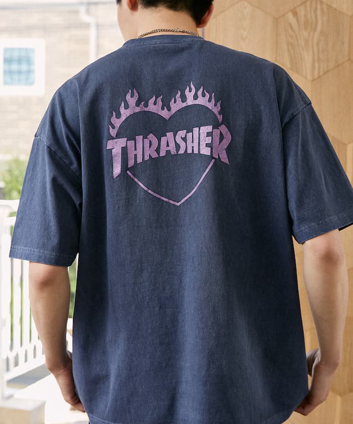 別注後背印花愛心標誌T恤 限定展開