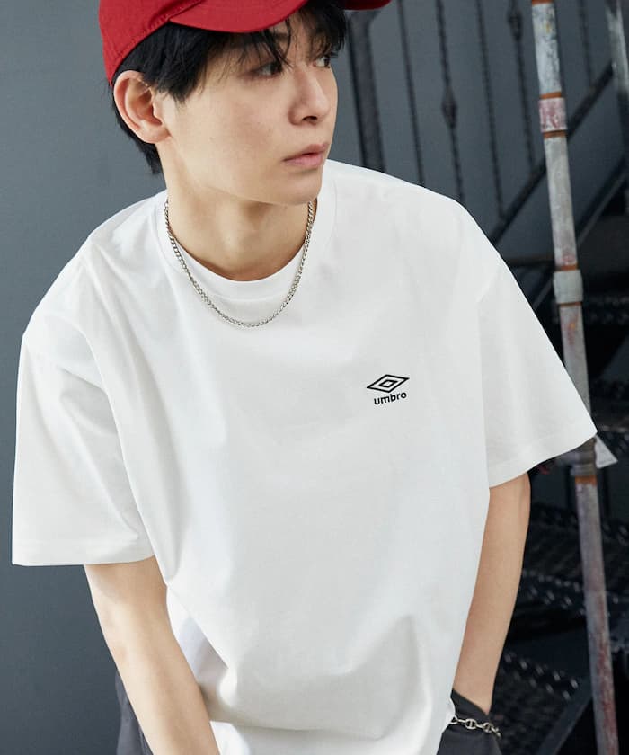 〈吸水速乾〉別注 貼合天竺 小刺繡 T恤 限定展開