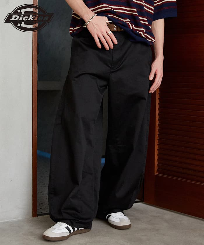 Dickies(R) × PUBLUX 限定別注 桶形褲