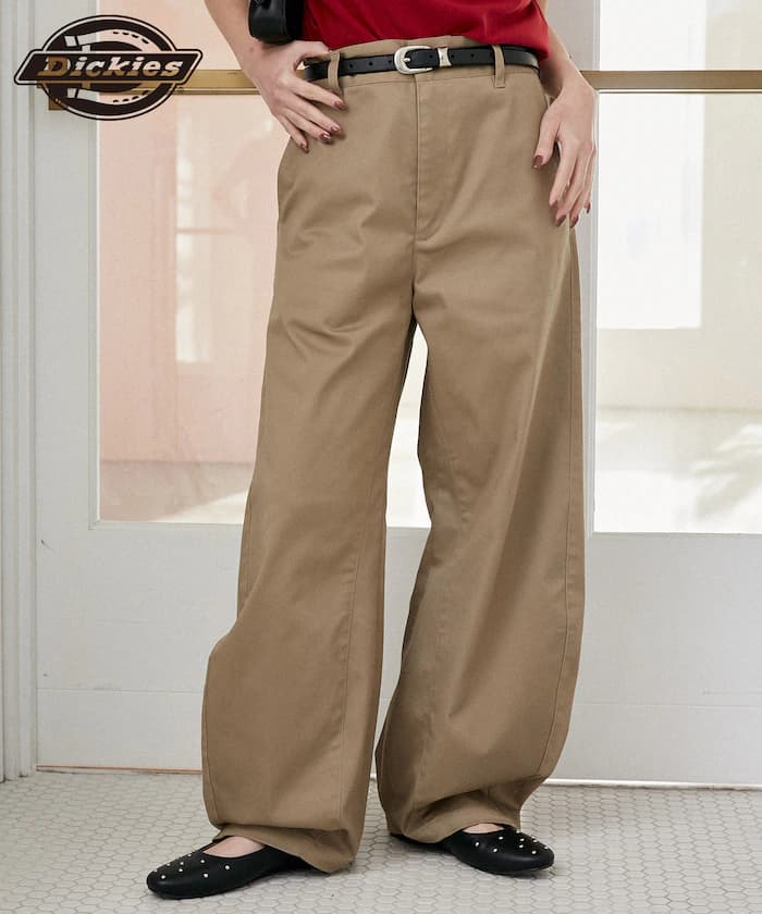 Dickies(R) × PUBLUX 限定別注 桶形褲