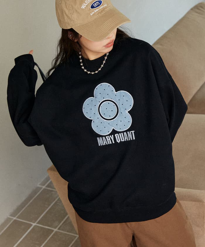 圓點雛菊LOGO衛衣 限定展開