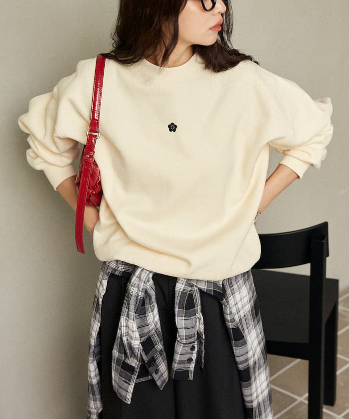 單點logo刺繡 裡起毛 衛衣 限定展開