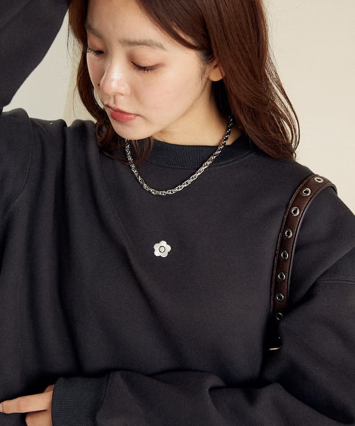 單點logo刺繡 裡起毛 衛衣 限定展開