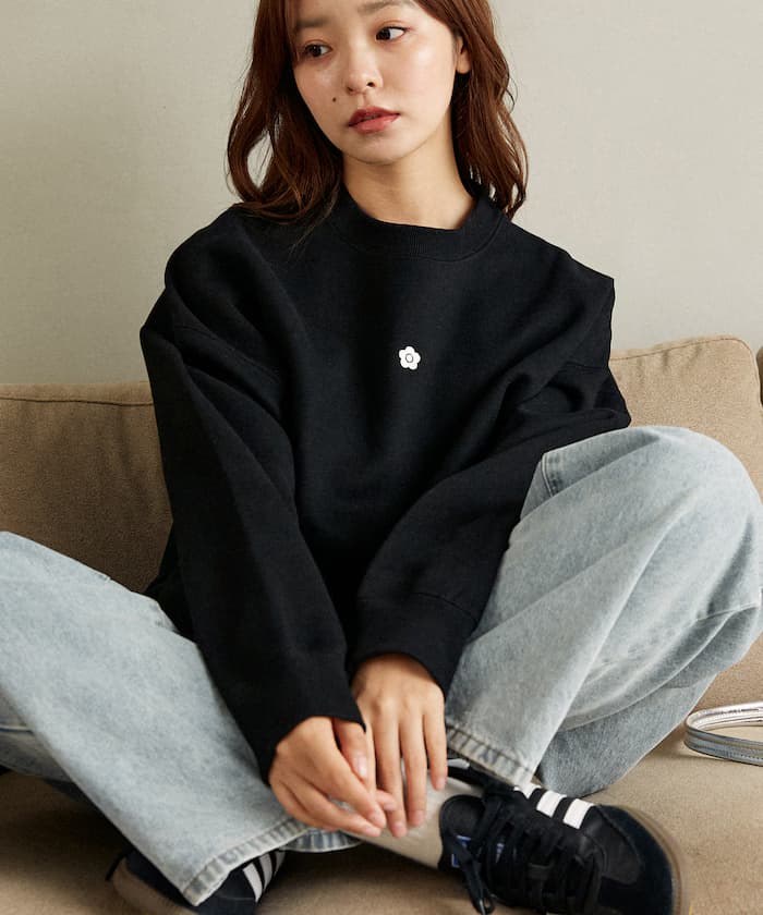 單點logo刺繡 裡起毛 衛衣 限定展開