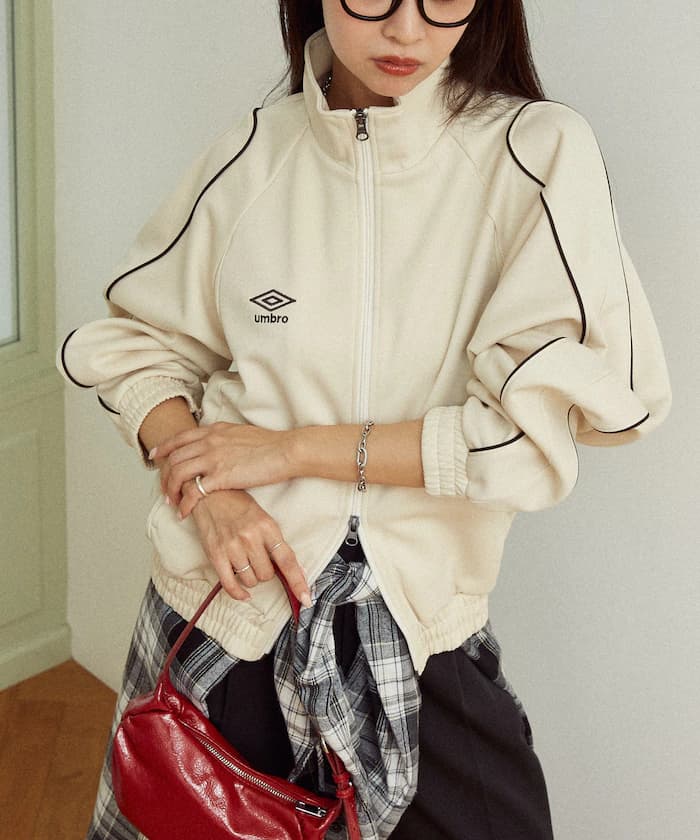 鋪邊運動外套 限定展開