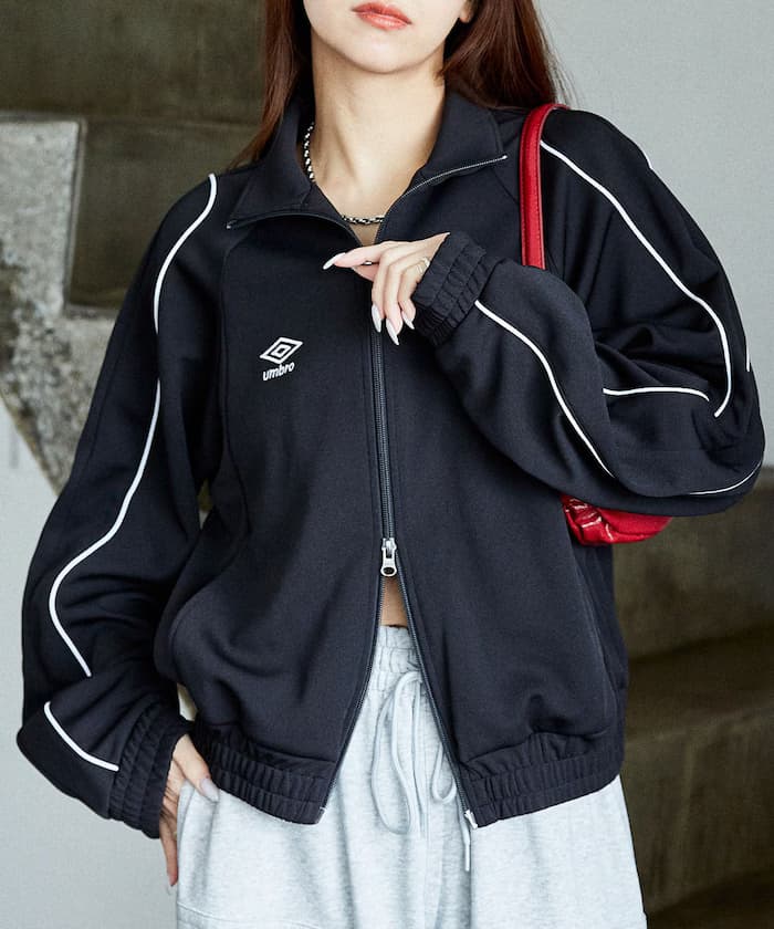 鋪邊運動外套 限定展開