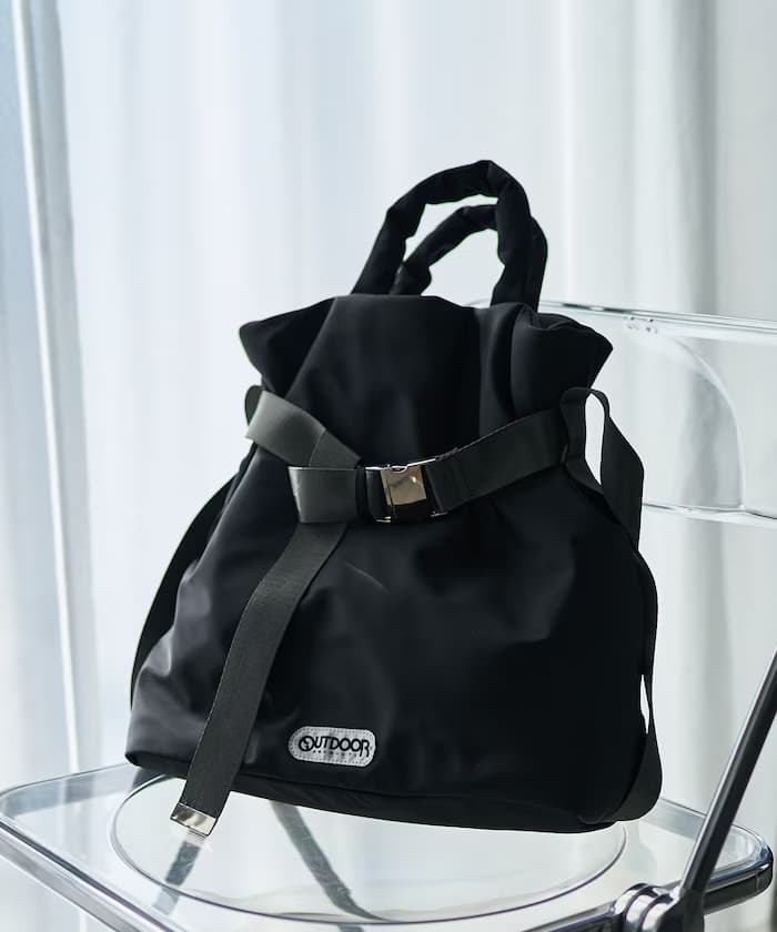 別注皮帶付拼接托特包 限定展開