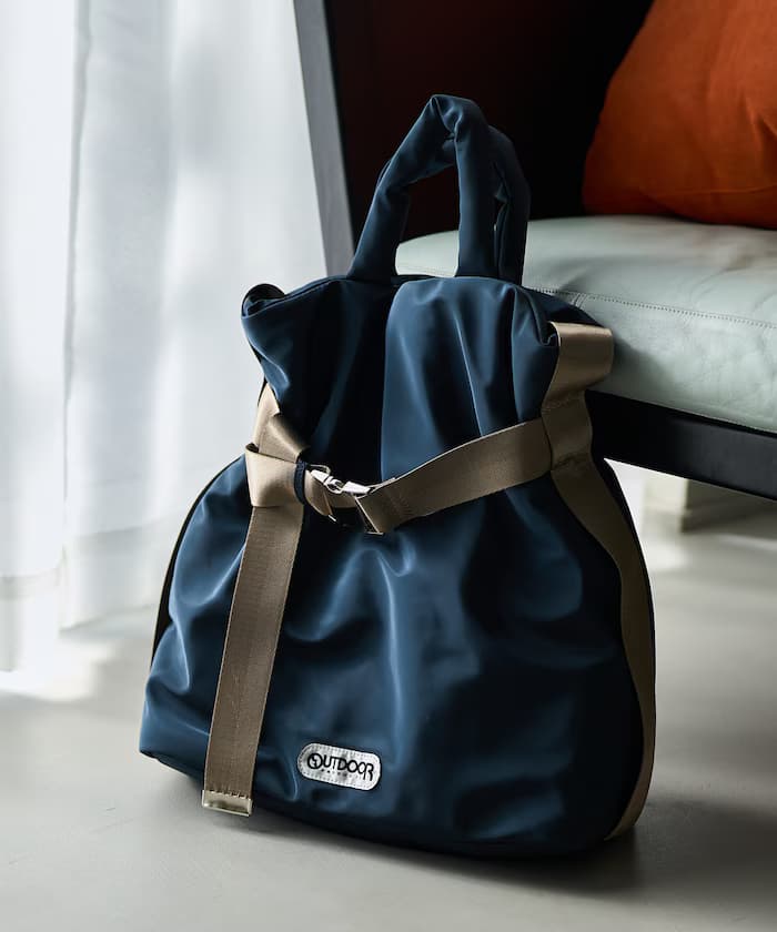 別注皮帶付拼接托特包 限定展開