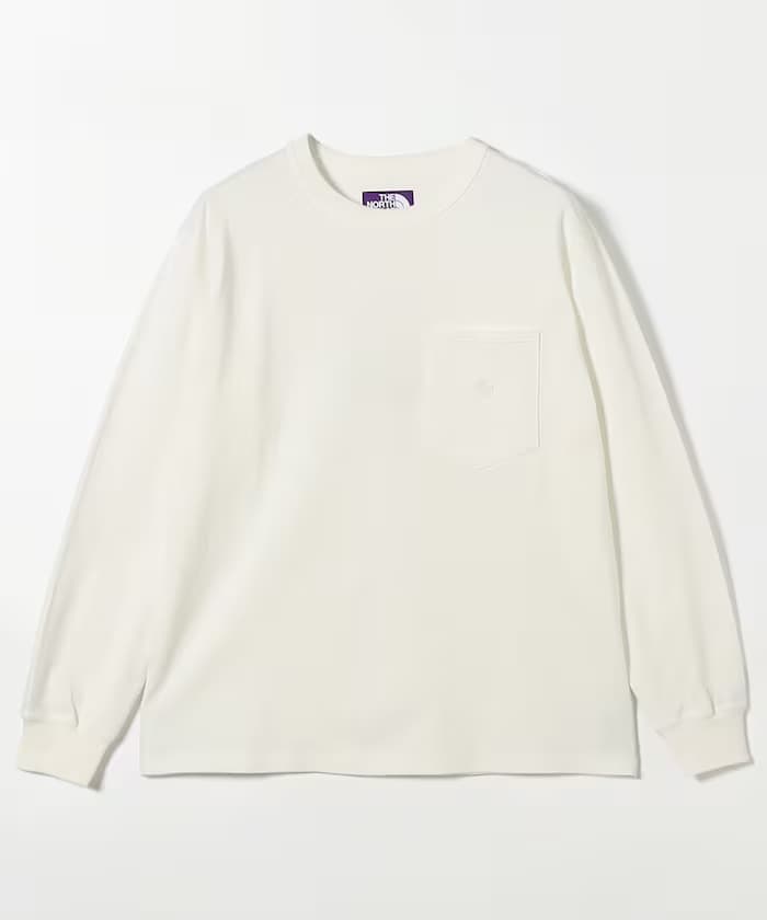 8oz Field Long Sleeve Pocket Tee / N25FT063