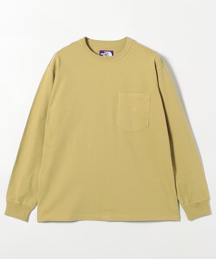 8oz Field Long Sleeve Pocket Tee / N25FT063