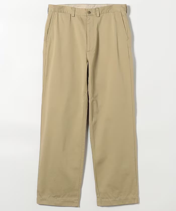 Wide Straight Chino Pants / S25SC079