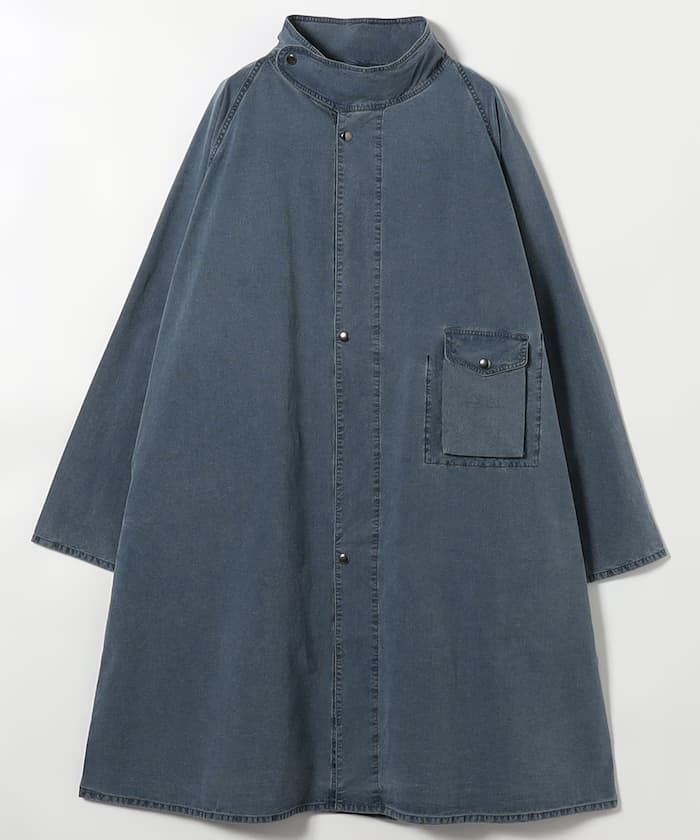 Indigo Weather Field Coat / S26SB001
