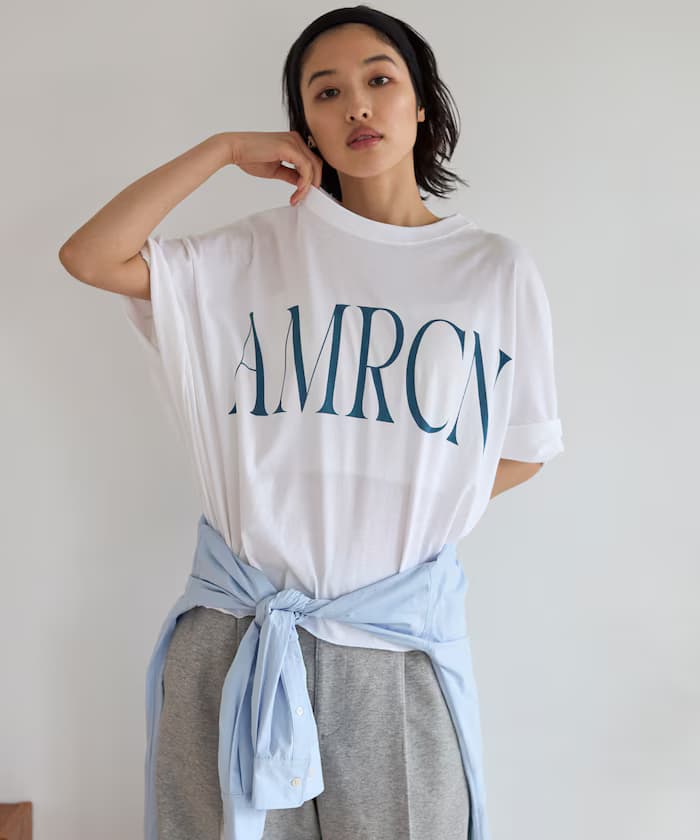 【3月11日12:00發售】別注 短版 寬版卷邊T恤