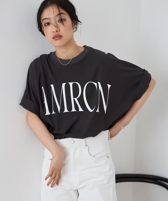 【3月11日12:00發售】別注 短版 寬版卷邊T恤