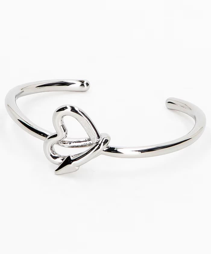 Heart Arrow Bangle / a-AC10