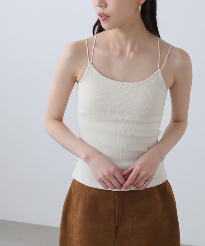 內襯杯細肩帶背心